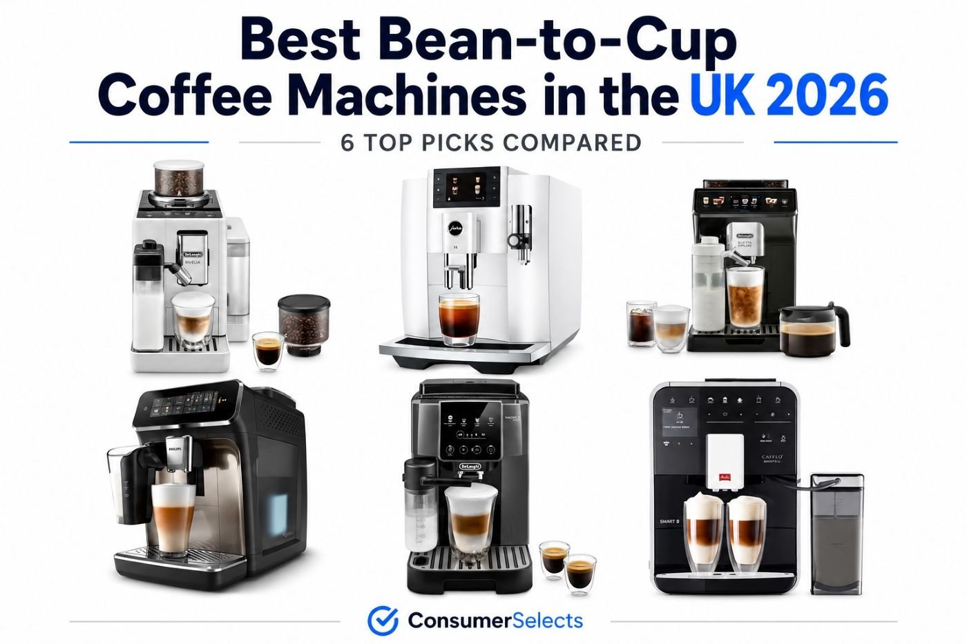 Best Bean-to-Cup Coffee Machines in the UK 2026