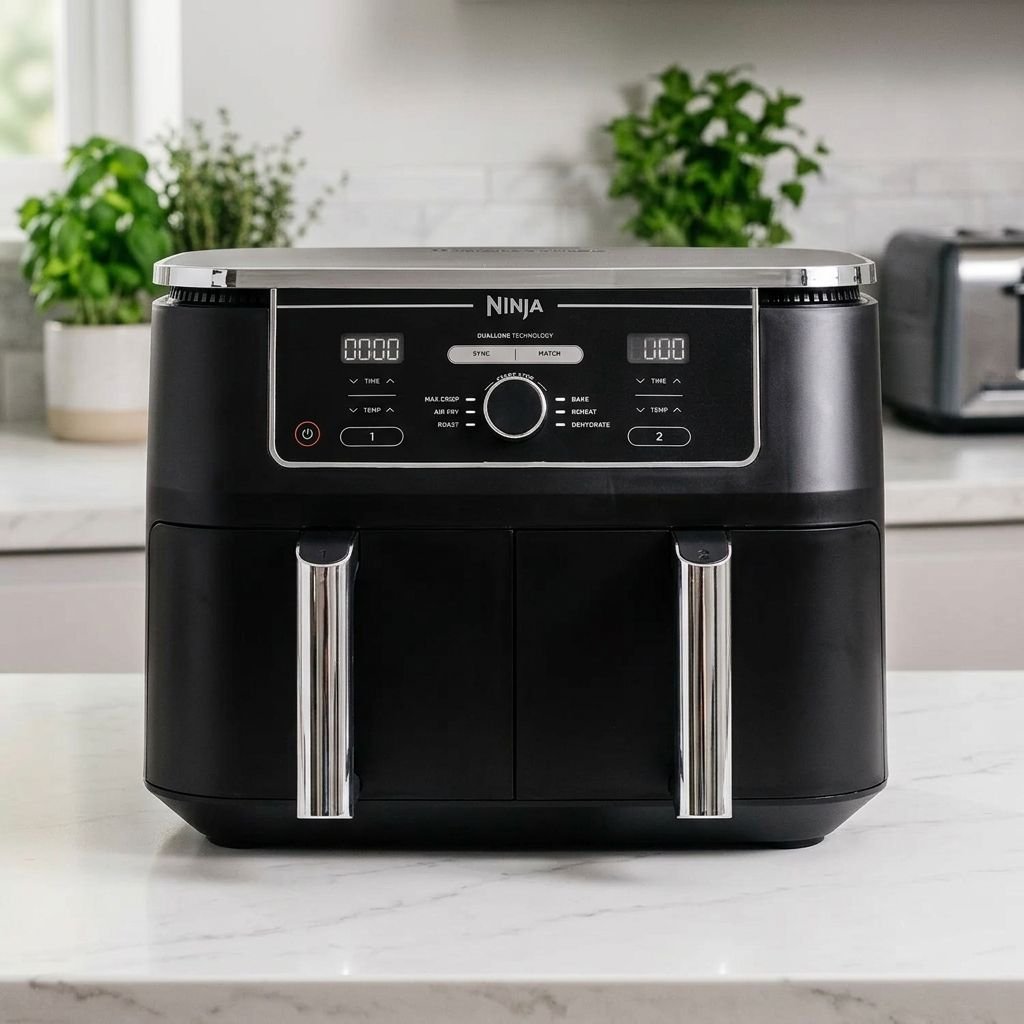 Ninja Foodi MAX Dual Zone AF400UK – Best dual air fryer overall