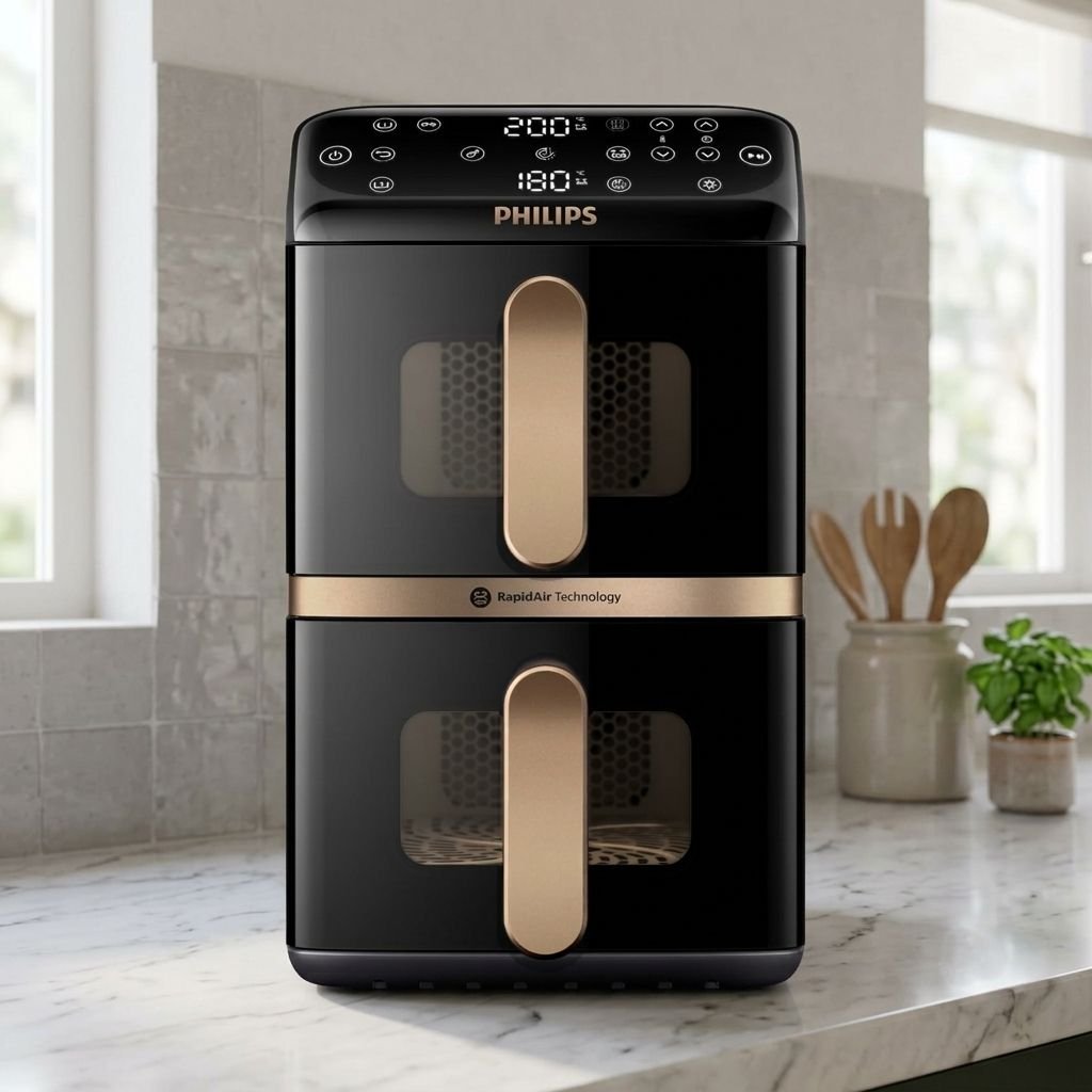 Philips 4000 Series NA462/79 - Best dual air fryer for narrow worktops