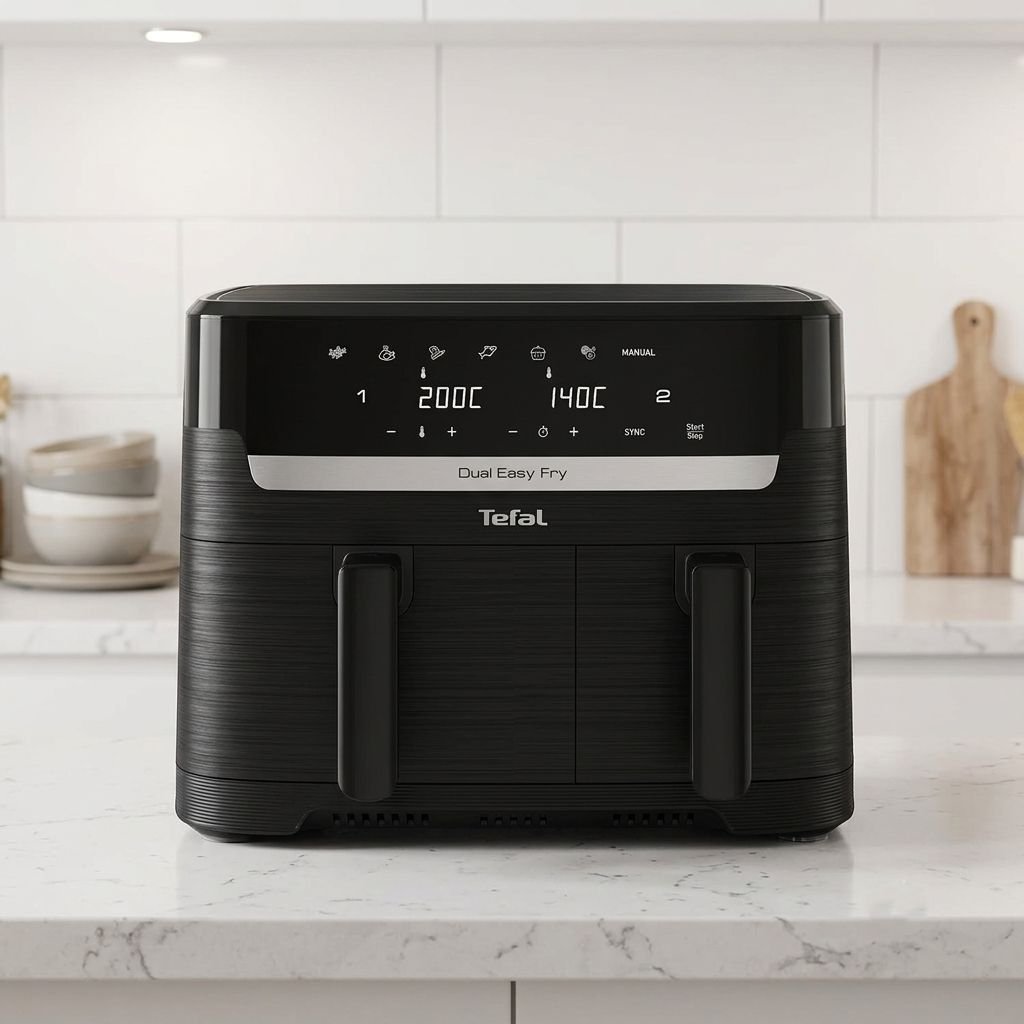 Tefal Easy Fry Dual EY901N40: Best Overall Air Fryer Under £100 in the UK