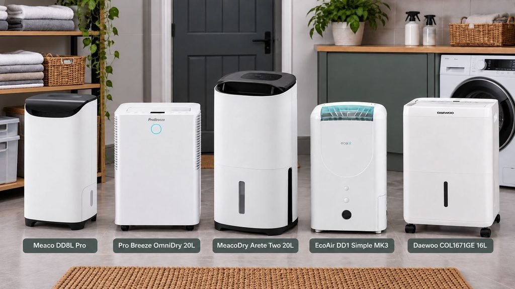 5 Best Dehumidifiers for Drying Clothes in the UK