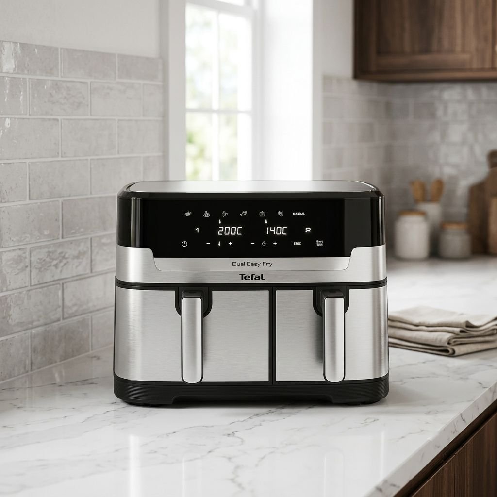 Tefal Easy Fry Dual XXL EY942 - best air fryer for large families