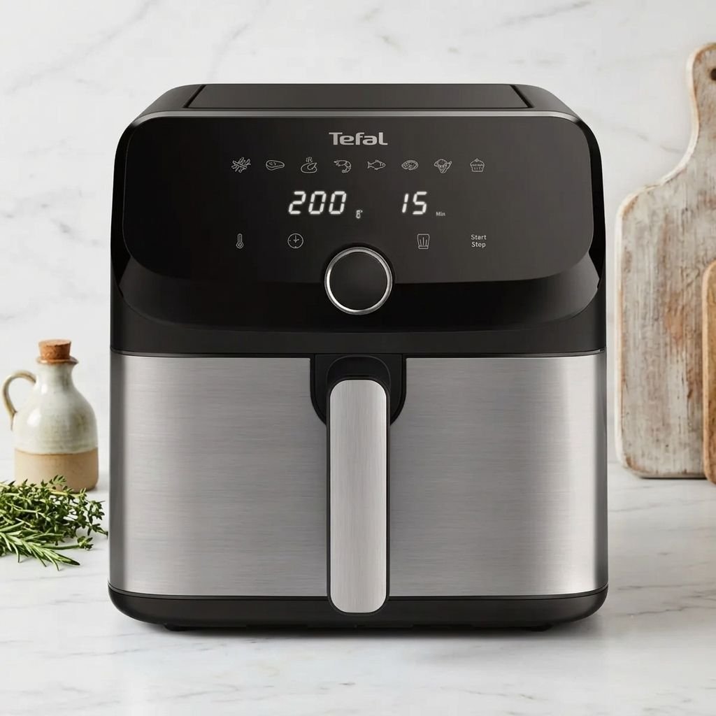 Tefal Easy Fry Mega EY855D40: best value for large batches