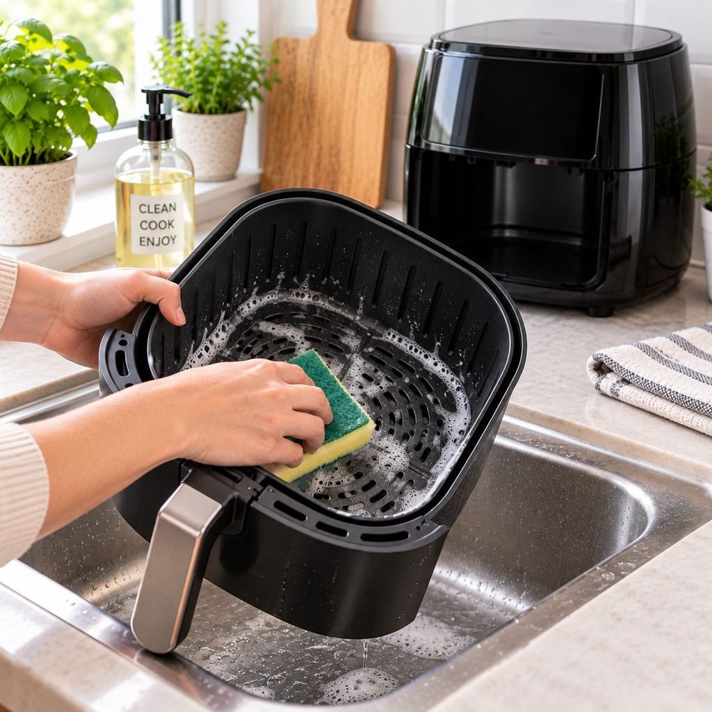Air Fryer Cleaning Hack