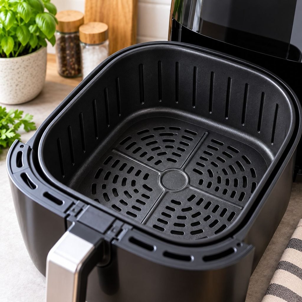 Are non-stick air fryer baskets safe?