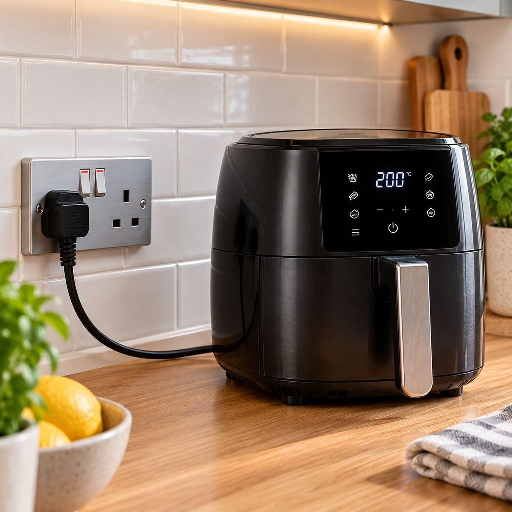 Can an air fryer catch fire - air fryer plugged-in power