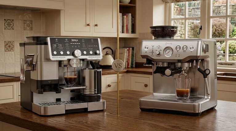 Ninja Luxe Café Pro vs Sage Barista Express Impress