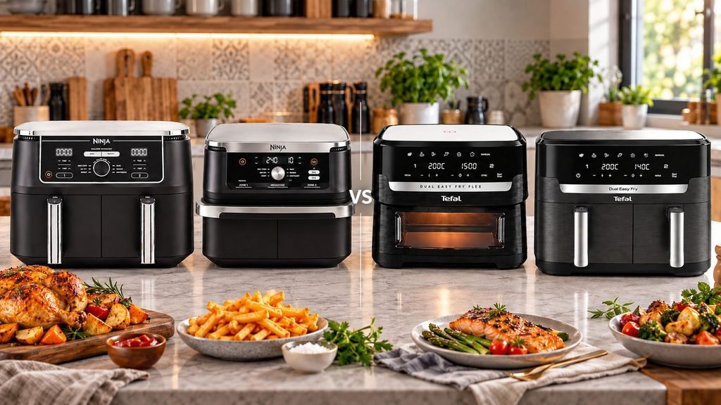 Ninja vs Tefal Air Fryers - Featured Image