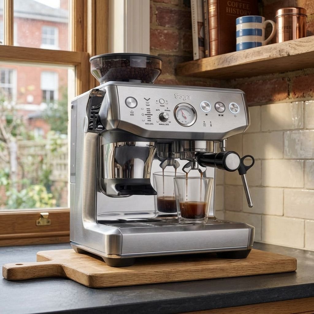 Sage Barista Express Impress: Best Coffee Machine for Beginners to Learn and Grow With
