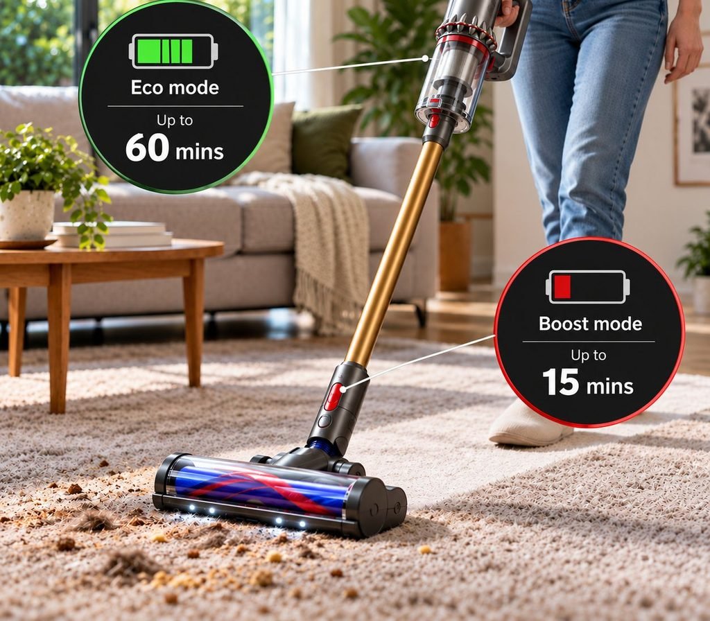 Why real-world runtime is often much shorter - How Long Do Cordless Vacuum Batteries Last