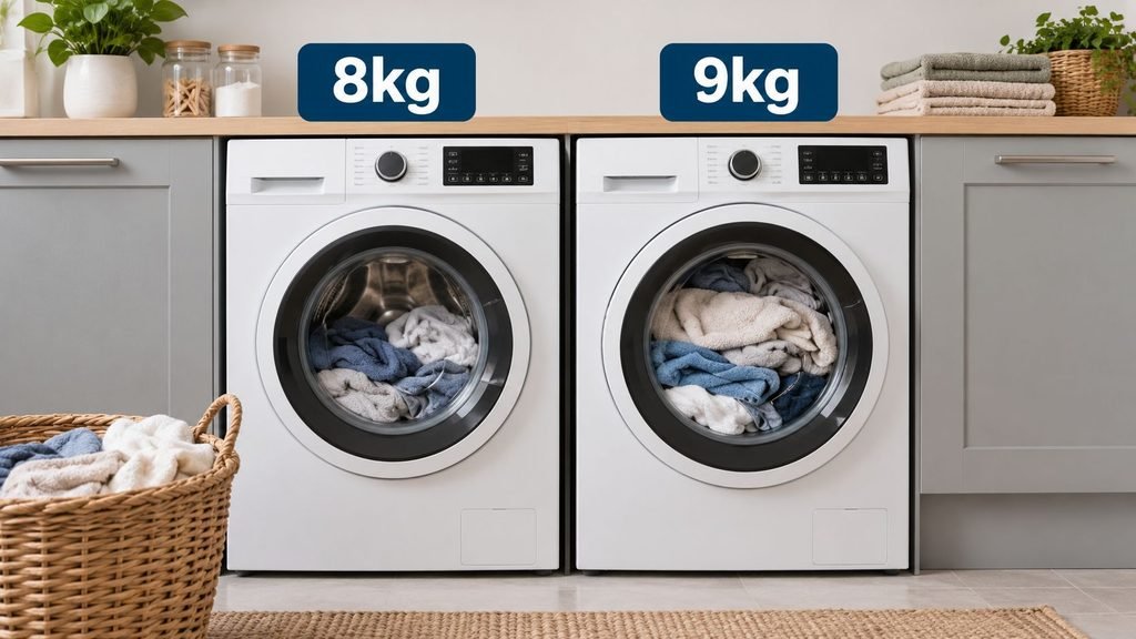 8kg vs 9kg Washing Machine: Which Size Do You Need?