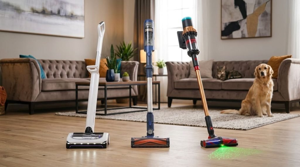 3 Best Cordless Vacuum Cleaners for Pet Hair in the UK