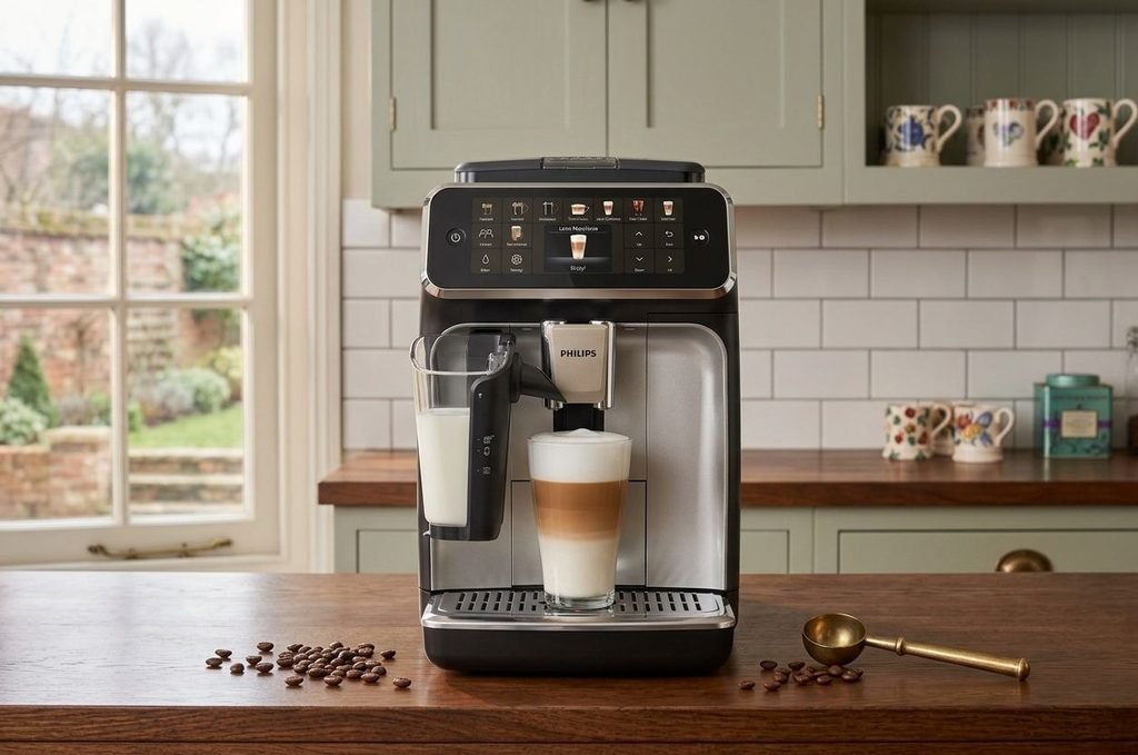 Philips 5500 Series LatteGo: best coffee machine for one-touch cappuccino and latte