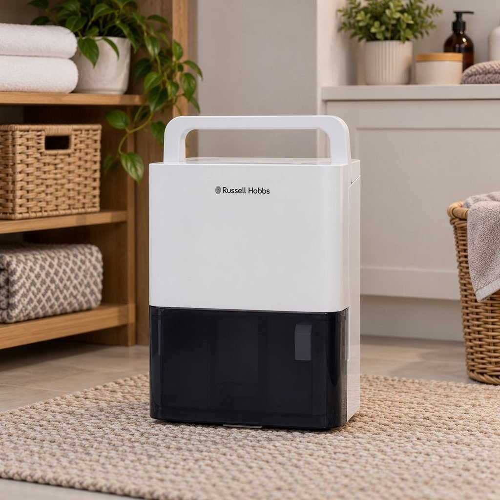 Russell Hobbs RHDH1001: Best Dehumidifier for Precise Humidity Control Under £100