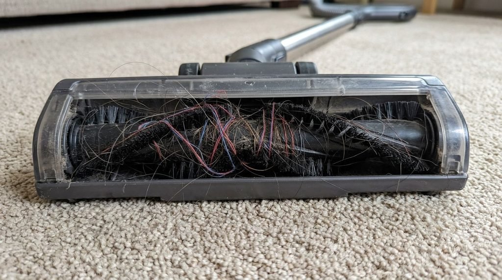Vacuum cleaner floorhead blocked